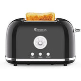 2 Slice Retro Toaster Stainless Steel