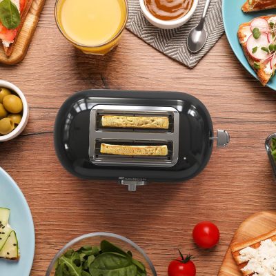 2 Slice Retro Toaster Stainless Steel